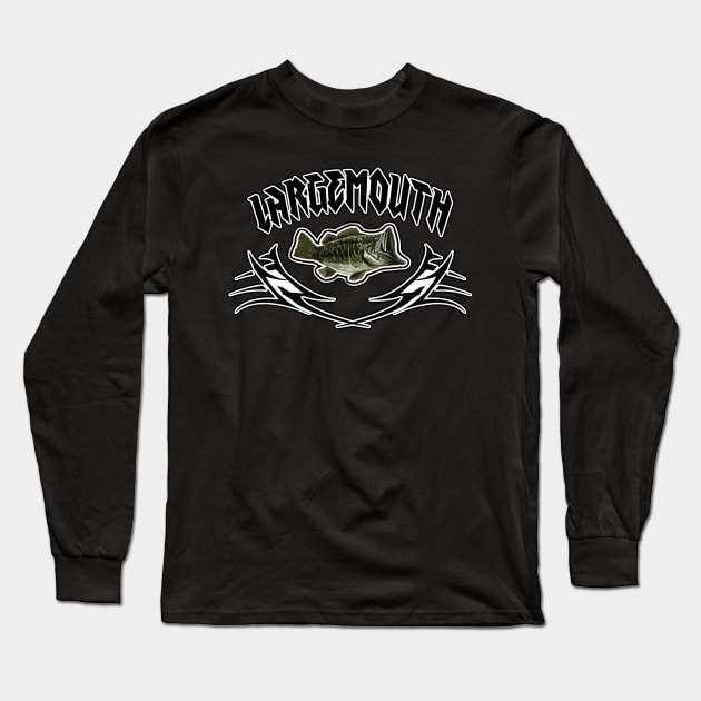 Largemouth Long Sleeve T-Shirt by PeggyNovak